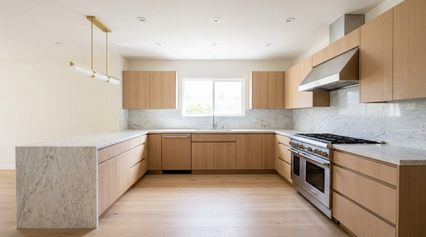Custom Los Angeles kitchen remodel — after