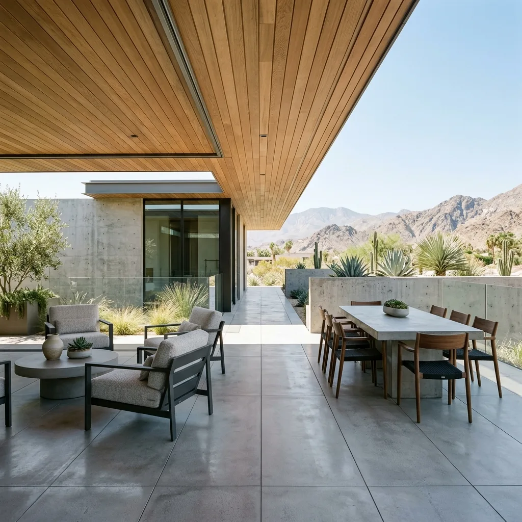 Outdoor patio space