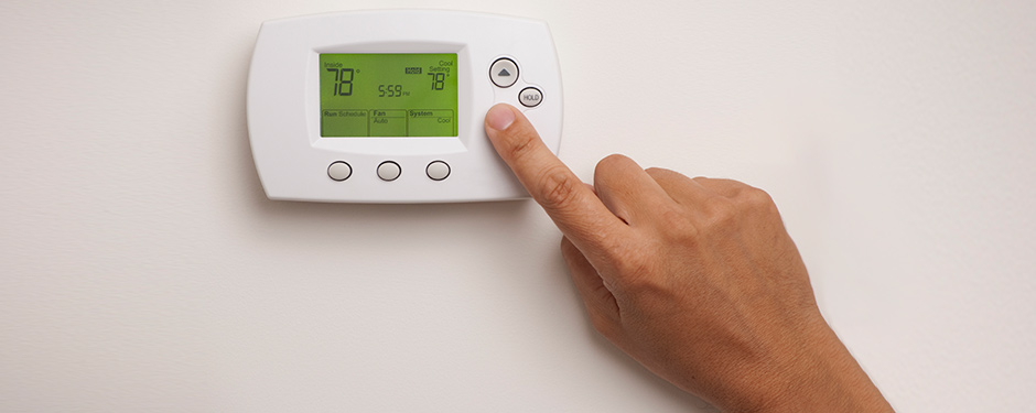 Increasing air conditioning/heating on thermostat